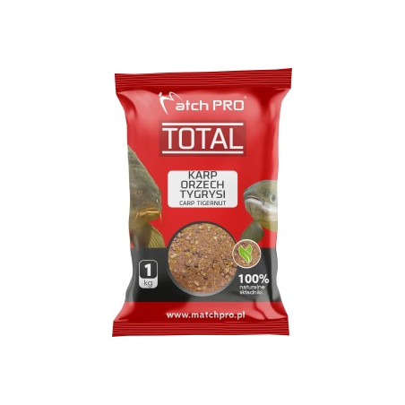 TOTAL KARP ORZECH TYGRYSI Zanęta MatchPro 1kg